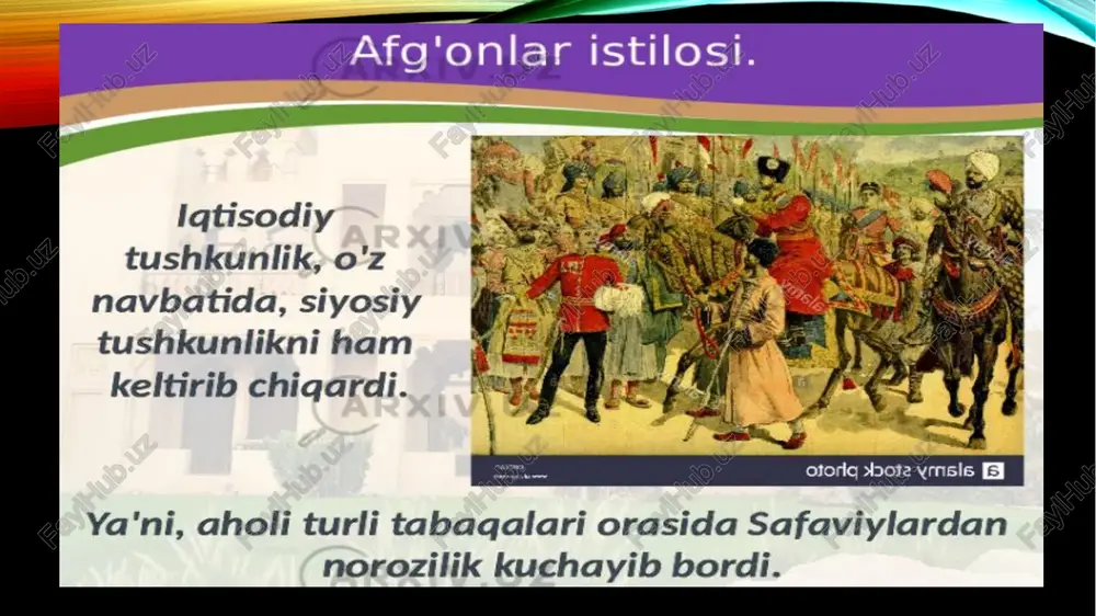 ni o'g'irlab uylanadi. bu nikohdan rizoquli tug'ildi. 1722-yili isfahonni g'ilzoylar egallashgach, erondagi afg'onlar hukmronligi boshlandi. nodirning harakatlaridan xabardor bo'lgan kelatda yashovchi amakisi uni shaharda qaroqchilik bilan shug'ullanyotgan afg'onlarni quvishga chaqirdi. nodirquli qisqa muddat ichida shaharda tartib o'rnatdi. keyin mashhadga yurish qilib uni seyistonliklardan tortib oldi. nodirning nomi butun mamlakatga tarqaldi. shundan so'ng amakisi nodirga qaroqchilikni tashlab bosqinchilarni mamlakatdan quvish kerakligini tushuntirdi. u shunday degan: "faqat shu yo'l bilangina qilmishlaringni shoh oldida oqlashing mumkin, aks holda, ertami-kechmi seni sharmandali o'lim kutadi". nodir 1726-yili 3 ming qo'shin bilan afg'onlarga qarshi kuch to'playptgan yosh shoh tahmasp ii ga qo'shilish uchun mozandaronga bordi. nodirquli eronning ba'zi hududlarini nazorat qilayotgan safaviy shohi tahmaspdan qilmishlari uchun kechirim so'radi va yengilmas deb tasavvur qilingan afg'onlarni erondan. quvib chiqarishda yordam berishini aytdi. shoh uning uzrini qilib xizmatga oldi. nodir tahmaspni buyrug'i bilan astrobodga yurish qildi. nodir qo'shini farnobodda turkmanlarni yengib astrobodni ishg'ol qildi va ular to'plagan barcha xazinani …