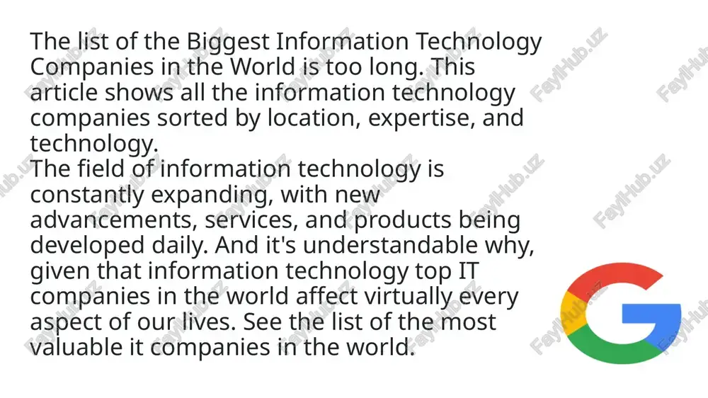c. (google) . = computing advertising revenue rank 6 | 's™ (international business | hardware, software, services, | legacy in enterprise computing, machines) cloud computing focus on services jew detailed analyze % founded in: 1975 + employees : 5000+ 1) rate card: above $200 /hr @ ticket size: $250000 v projects done : 1000+ @ visit site view detailed analyze founded in: 2011 & employees : 49-99 @ rate card : $25-$49 / hr @ ticket size : min $10000 v projects done : less than 100 @ visit site g view detailed analyze % founded in: 191] &+ employees : 1000+ [@) rate card : $50-$99 / hr @ ticket size: min $100000 ¥ projects done : less than 500 @ visit site thank you /docprops/thumbnail.jpeg
