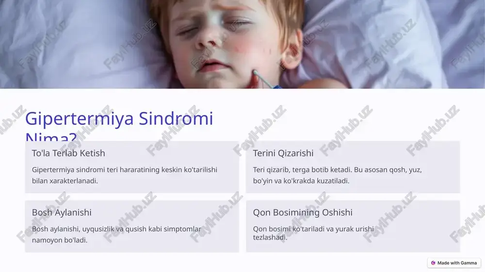 gipertermiya sindromida birinchi yordam - Page 3