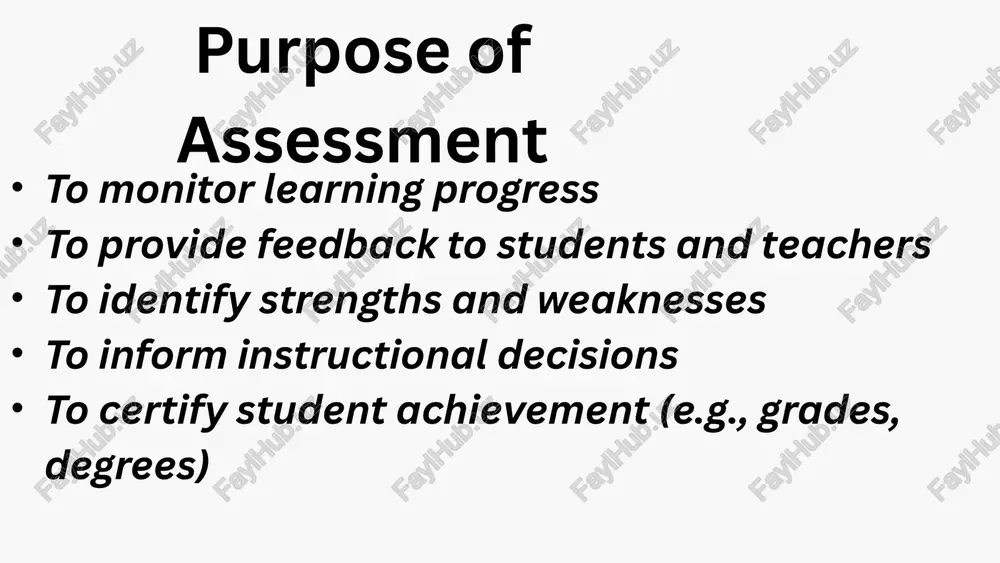 assessment principles, testing, and evaluation - Page 3