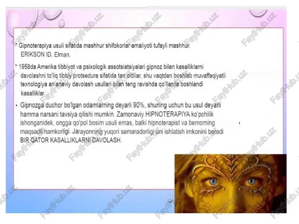+ taka qish-bu subekt tayyorgarik ian belglanadigan takifganisbatan sezuvenantk daajast tar ‘thane va tasrenan taaen kamaytnsh yow xa narakatn oglona argumentar you molviar ascetda emas, bal beahaa shane you urunan ket cigacgan lab ot i xanga ovparratg ayyr dota. mpeyay) ‘tak? insonning staxsiy psixololik va f biologik xusustyatlarica va atrof-muhit omllariga boglig. berar kojpincha uning bo¥sunishian xabardor emas va 7 xall harakatlan subeain ravishds 1 “anloverkinigga asoslangan ida kor cugad va agar kerakbotea, hustyonitn usruntrach.oyoq kyla va paypodisn tldf ish naasies ob ashangan beiner tegen sava ban, reve tay bum amalgsosrgann aya + ulatdan bii burnhamning posthypnotik takiflar ed. ettas kun lushdan keyin bemor nansi markazidagi stanislav maydoniga bor, sofabonn ch marta ochshi kerak ed, hamar aholis| shamolni ochish kunida odamni korgach , ular bernheim kasalligidano (dor edilar agar kerak bolsa, u oz xattl-harakatlarini tekshirish istagi bilan tushuntirishi mumkin, ‘soyahon ishlayaptimiyoki boshoa sabablar borm? + kotaragan ‘an gota - quwatiayagan …