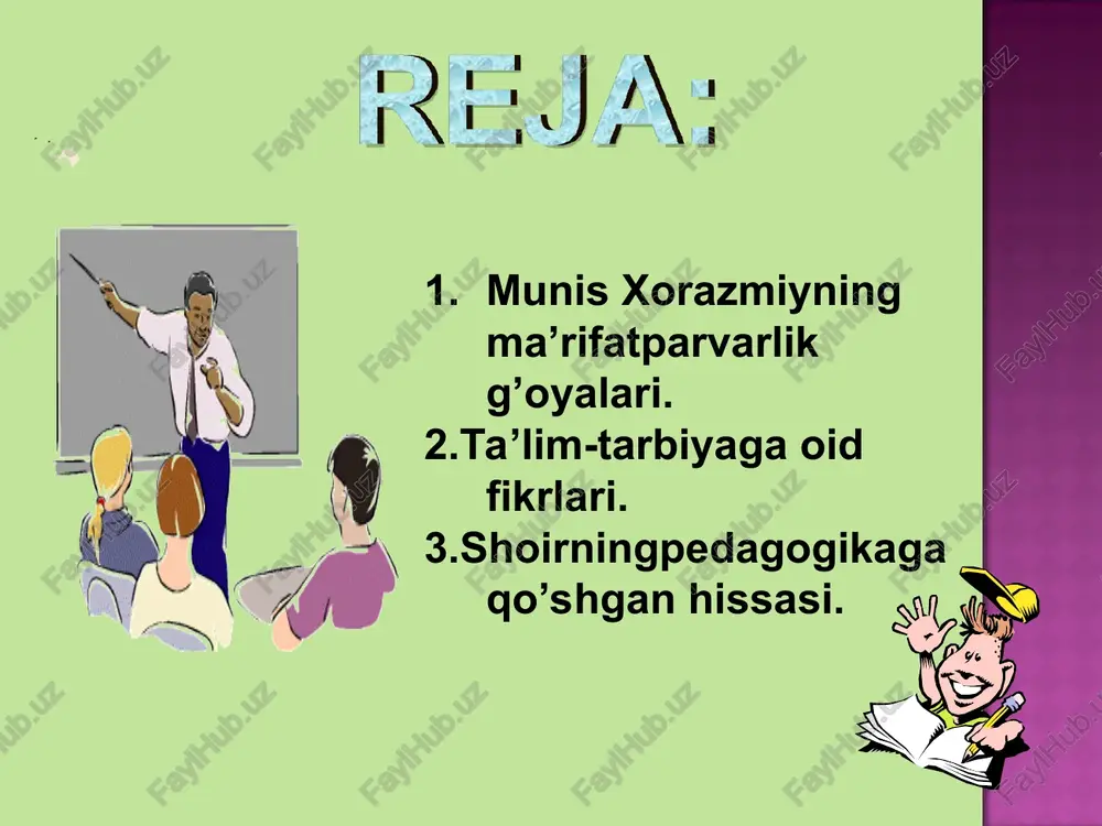 munis xorazmiyning pedagogik qarashlari - Page 3