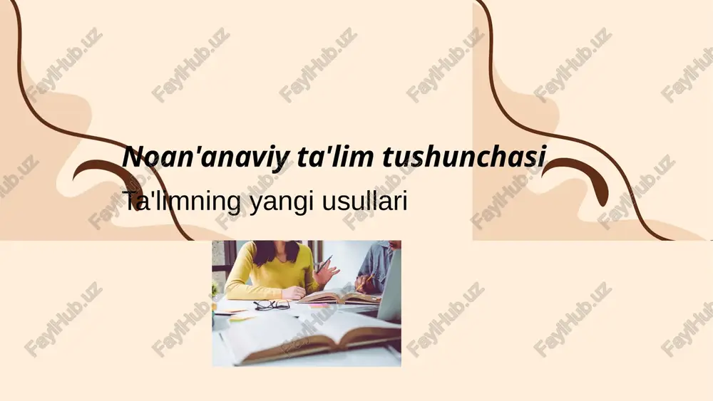 ishlari mumkin. onlayn ta'lim jarayonida interaktivlik muhim ahamiyatga ega. talabalar o'zaro muloqot qilish va fikr almashish imkoniyatiga ega bo'lishadi, bu esa ularning bilim olish jarayonini yanada samarali qiladi. ta'limda o'yin asosida yondashuv noan'anaviy ta'lim usullari o'yin asosida ta'limning ahamiyati o'yin asosida ta'lim, o'quvchilarning qiziqishini oshirish va ularning faol ishtirokini ta'minlash uchun samarali usuldir. bu yondashuv, o'quvchilarga nazariy bilimlarni amaliy ko'nikmalar bilan birlashtirish imkonini beradi. o'yinlar orqali o'rganish, o'quvchilarga murakkab tushunchalarni yanada osonroq anglashlariga yordam beradi va ular o'rtasida hamkorlik va muloqotni rivojlantiradi. o'yinlar orqali o'rganish jarayoni o'yinlar orqali ta'lim jarayoni o'quvchilarga o'z bilimlarini amalda qo'llash imkonini beradi. bu yondashuv, o'quvchilarning ijodkorligini va muammolarni hal qilish ko'nikmalarini rivojlantiradi. shuningdek, o'yinlar o'quvchilarga o'zaro raqobatni va hamkorlikni rivojlantirishda yordam beradi. o'yin asosida ta'limning foydalari uchinchidan, o'yinlar o'quvchilarga o'z bilimlarini amaliyotda qo'llash imkonini beradi. bu, o'quvchilarning nazariy bilimlarini mustahkamlashga yordam beradi va ularning o'z-o'zini baholash ko'nikmalarini rivojlantiradi. ikkinchidan, o'yinlar orqali ta'lim, o'quvchilarning ijtimoiy ko'nikmalarini …