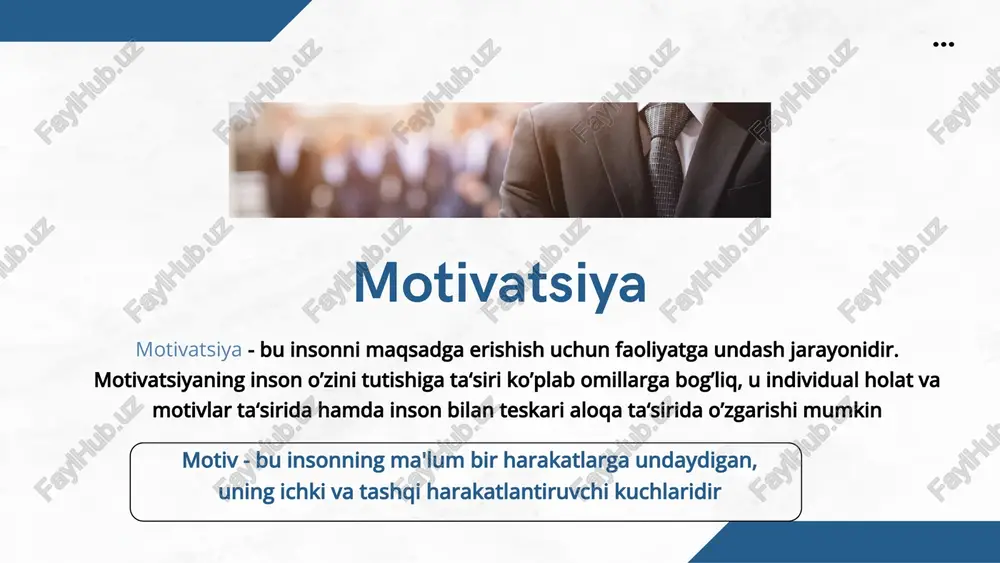 xodimlarni rag‘batlantirish va motivatsiyalash usullari - Page 3