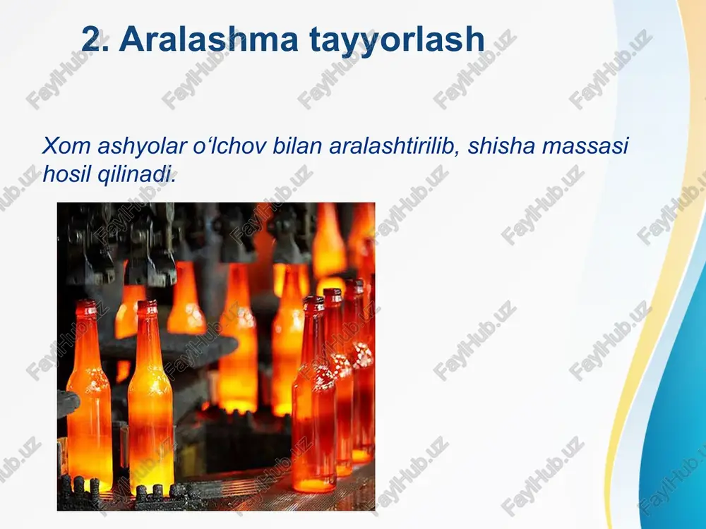shishaning tayyorlanish jarayoni - Page 3