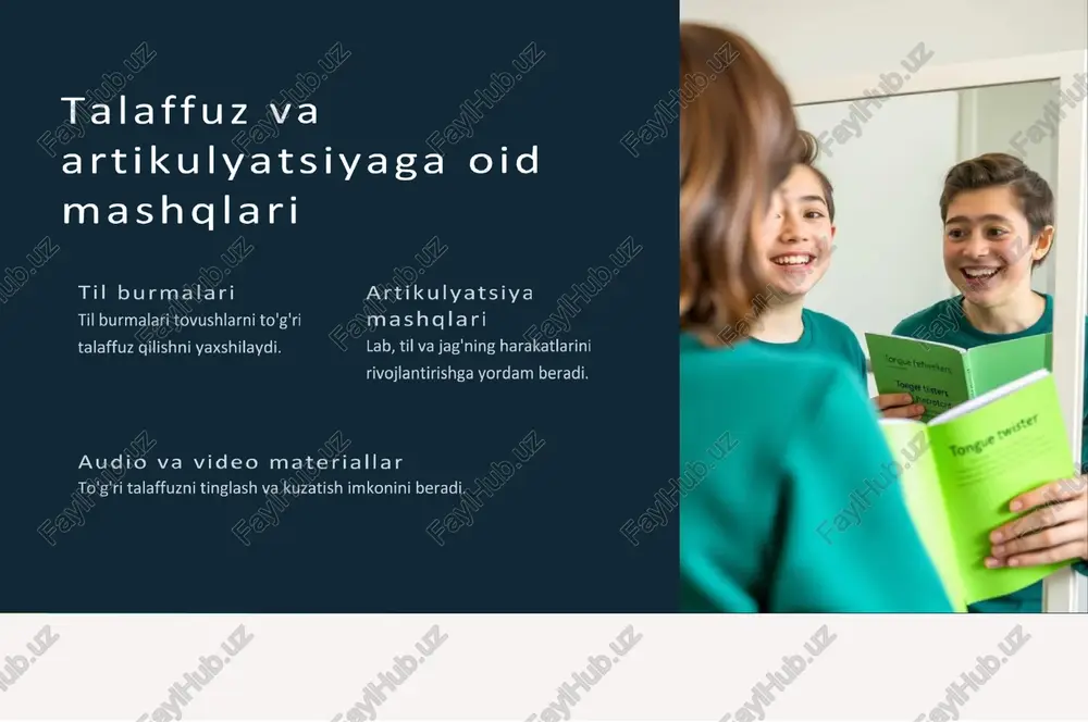 mavzuda gapirisnni taqdimotlar ma lumotiarni anig va tusnunarli tarzda taqdim etisn. monologilk nauuco mt an usitainkannlasn madanty tilning madaniy kontekstida isnlatilisnini tushunish. madanty xususlyatiar va odatiarn! bdiilisn. qadriyatilar madaniy gadriyatlar va e tiqodlarni o rganisnh. xusuusiyatlarl tilning xususiyatiari va grammatik tuzilmalarini o rganisn. lingvomeadaniy komoonnencn! oo o ziasaartirilisna tinglasn malumotni tusnunish va tanhlil gilish. gapirisn o'z tikrlarini anig va tusnunarli tarzda ifoda etish. yozi1isn tilni to g ri va jodiy tarzda ishlatish. o'qisn turli xil matniarni tushunisn va tanhilil gilish. k @ inn fan ul in iikk ea ci wv komderennsivan! rakkonmoiilasiatirisia nutgni organish bu doimiy jarayon. faol so zilashuv metodikasi va kkommunikativ kompetensiyani takomillasntirish usullarini qo llash, tiini o zlasntirisnda muvattaqgiyatga erishisnga yordam beradi. <xulosse tavvsivalar