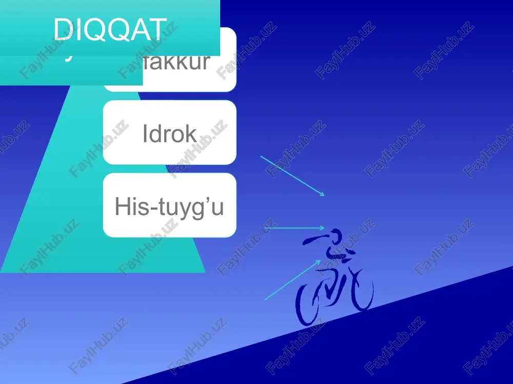 hga sarflangan vaqt ushbu ob'ektga ajratilgan ishlov berish kanallarining sig'imi bilan teskari bog'liqdir. — raqobatli tanlov modeli — connectionist modeli aloqadorlik nazariyasiga asoslanadi. diqqatning neyropsixologiyasi neyropsixologiyadagi muhim savol diqqatning neyrobiologik mexanizmlarini aniqlashdir. diqqat tizimining faoliyati diqqat ob'ektini qayta ishlashning kuchayishi bilan bog'liqmi yoki chalg'ituvchi stimullarni qayta ishlashni bostirish bilan bog'liqmi? yoki bu jarayonlar bir vaqtning o'zida sodir bo'ladimi? diqqatning neyropsixologik asoslarini o'rganishga katta hissa qo'shgan maykl pozner miyadagi diqqat tizimi biron bir miya mintaqasi yoki umuman miyaning mulki emas degan xulosaga keldi. pozner frontal korteksdagi diqqatning oldingi assotsiatsiya tizimini va parietal korteks, talamus va o'rta miyaning ko'z harakati bilan bog'liq bo'lgan joylarini o'z ichiga olgan orqa assotsiatsiya tizimini aniqlaydi. diqqatning oldingi assotsiatsiya tizimi ongni talab qiladigan vazifalarni bajarishda faol, orqadagi assotsiatsiya tizimi esa vizual fazoviy diqqat vazifalarida faoldir. dissektsiya qilingan miya yarim sharlari bilan o'tkazilgan tajribalar shuni ko'rsatadiki, diqqat jarayonlari korpus kallosumining faoliyati bilan chambarchas bog'liq. chap yarim shar selektiv …