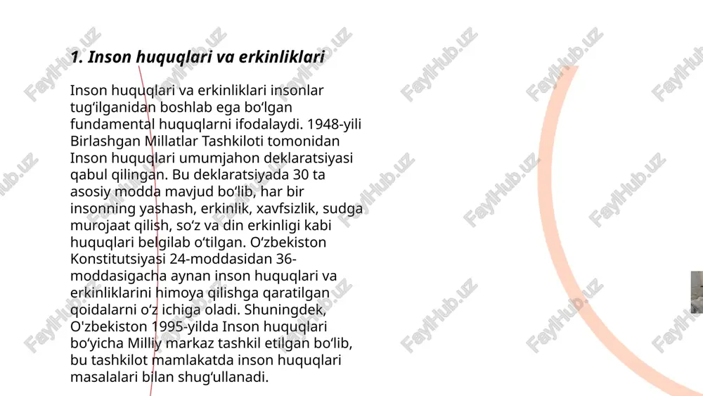 inson huquqlari va erkinliklari - Page 3