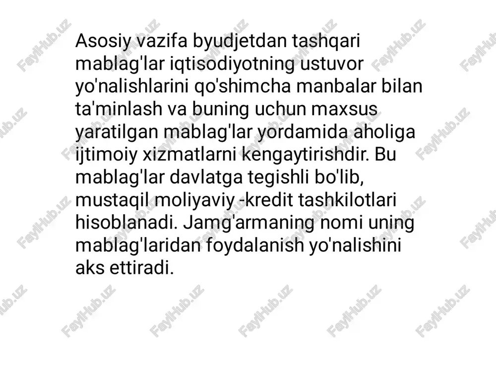 byudjetdan tashqari jamg'armalar - Page 3
