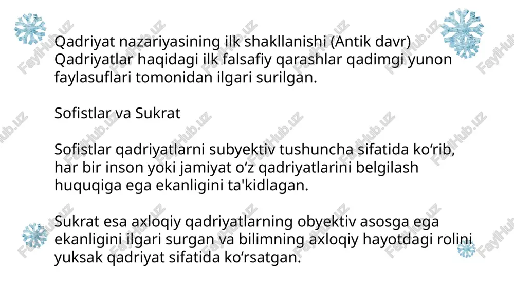 hanligi va globallashuvi bilan bog‘liq yangi falsafiy muammolar yuzaga chiqmoqda va bu mavzu hali ham muhim ahamiyat kasb etmoqda. e'tiboringiz uchun rahmat 🩵 image1.jpeg image2.jpeg