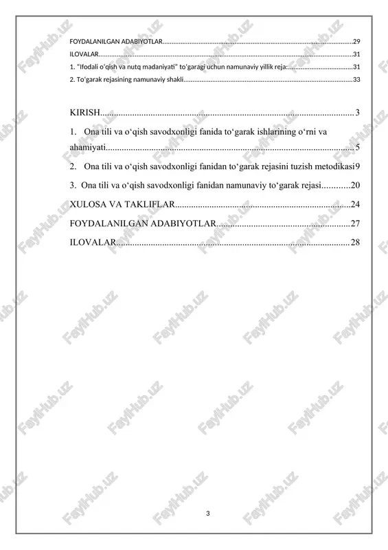 ida har tomonlama rivojlanishini, uning ijodkorlik salohiyatini, mustaqil fikrlash qobiliyatini shakllantirishni asosiy maqsad qilib qo‘yadi. shu nuqtai nazardan, darsdan tashqari mashg‘ulotlar, xususan, to‘garak faoliyati ta’lim-tarbiya jarayonining ajralmas qismi hisoblanadi. to‘garaklar o‘quvchilarning dars jarayonida olgan bilimlarini chuqurlashtirish, ularning qiziqish va moyilliklarini rivojlantirish, iqtidorini namoyon etish uchun qulay muhit yaratadi. to‘garak faoliyatining asosiy maqsadi — o‘quvchilarni o‘z ixtiyoriy ishtiroklari asosida fanga, san’atga, texnika va ijodiyotga bo‘lgan qiziqishlarini rivojlantirishdir. “ona tili va o‘qish savodxonligi” faniga oid to‘garaklar o‘quvchilarning so‘z boyligini oshirish, nutq madaniyatini rivojlantirish, matnni tushunib o‘qish, tahlil qilish va ifodali fikr bildirish ko‘nikmalarini takomillashtirishda katta rol o‘ynaydi. ta’lim-tarbiya jarayonida to‘garak faoliyatining o‘rni shundaki, u darsdagi formal ta’limni boyitadi, o‘quvchilarni faol o‘rganishga undaydi. to‘garak mashg‘ulotlari orqali o‘quvchi o‘z bilimini amaliyotda sinab ko‘radi, mustaqil izlanish olib boradi, guruh bilan ishlash, muloqot qilish, bahs-munozaralarda qatnashish malakasini hosil qiladi. bularning barchasi shaxsiy rivojlanishning muhim omili sifatida namoyon bo‘ladi. to‘garak mashg‘ulotlari o‘quvchilarni erkin fikrlashga o‘rgatadi, ularda mustaqillik, …