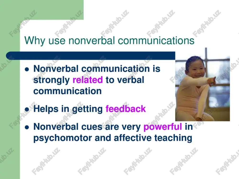 cetvets nonverbal communication gives a and delayed feedback. heels lot of feedback. veh for elementary here is where your presentation begins /docprops/thumbnail.jpeg verbal and non-verbal communication