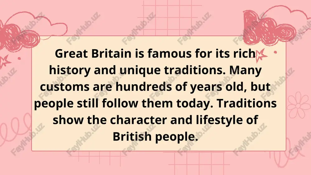 the customs and traditions of great britain - Page 3