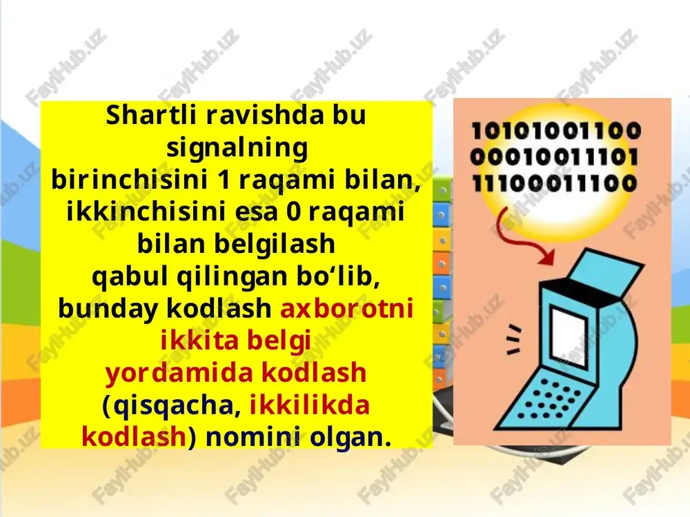 axborotlarni kompyuterda tasvirlanishi mavzusini o'qitish metodikasi - Page 3