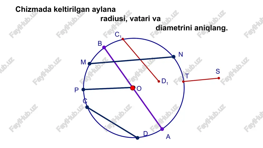 aylana vatari va diametrining xossalari - Page 3