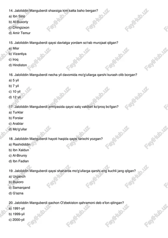 jaloliddin manguberdi - vatan himoyachisi - Page 3