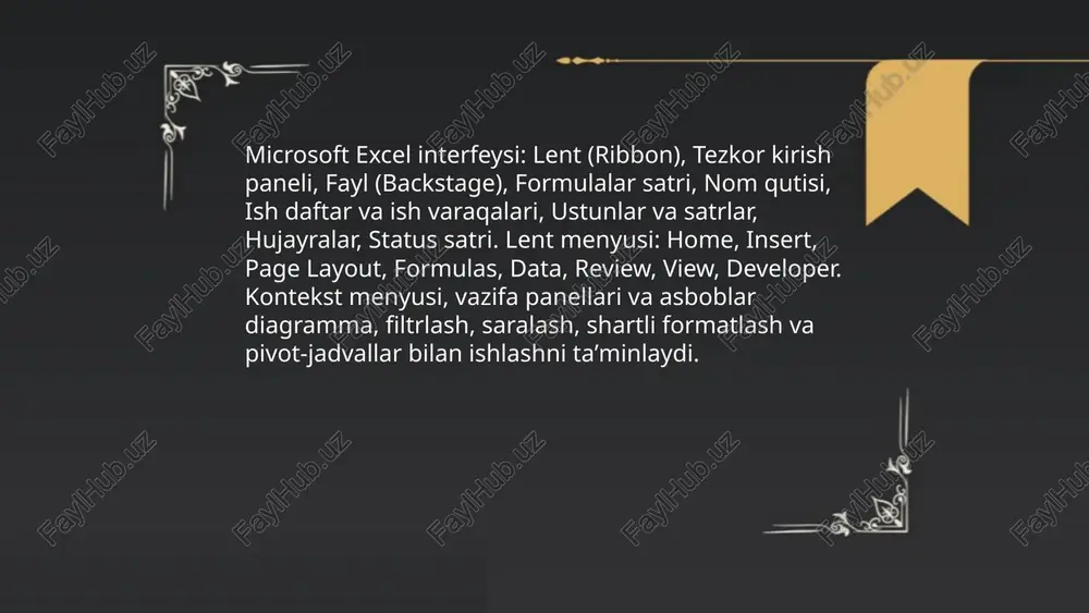 microsoft-exsel-tushunchalari - Page 3