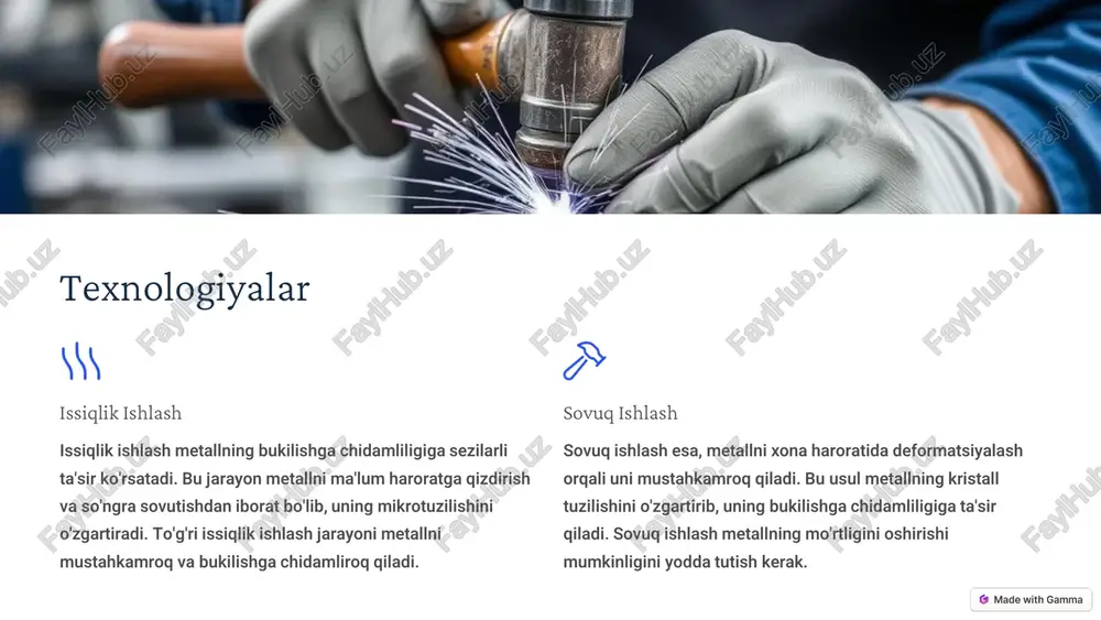fsiz mahsulotlar ishlab chiqarishni ta'minlashga yordam beradi. https://gamma.app/?utm_source=made-with-gamma