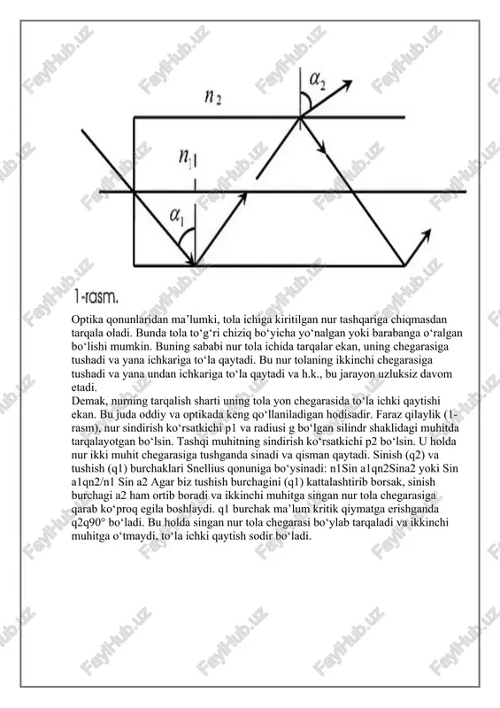 optik tizimlarda nurlar dastasining chegaralari - Page 3