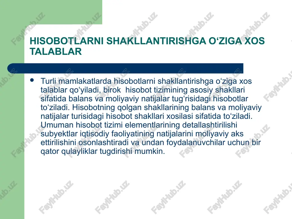 moliyaviy hisobotlar tizimi - Page 3