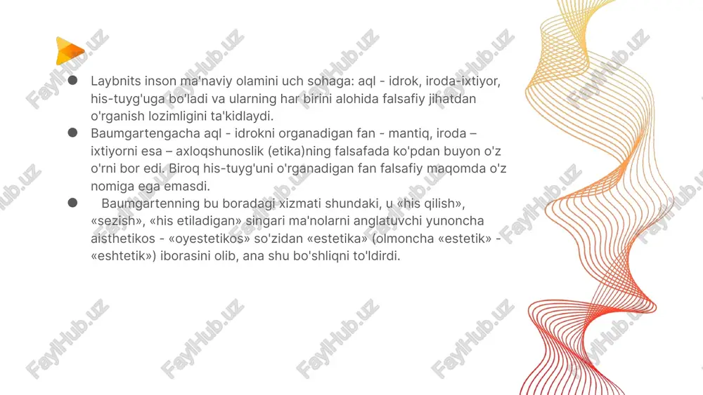 a ko'ringar ma'qul va ta'sirli asarlar yaratadilar 01 02 03 estetikaning ijtimoiy fanlar bilan aloqadorligi. etika va este- tika fanlari shu gadar bir-biriga yaginki, hatto bazi davrlarda ular yetarli darajada o'zaro chegaralanmagan. chunki insonning xatti-harakati va niyati ko' pincha ham axloqiylikka, ham nafo- satga tegishli bo ladi, ya'ni muayyan ijobiy faoliyat ham ezgulik, ham nafosat xususiyatlarini o'zida birvarakay mujassam qiladi. shu sababli suqrot, aflotun, forobiy singari qadimgi faylasuflar ta'limotlarida axloqiylikni - ichki go'zallik, nafosatni – tashqi go'zallik tarzida talqin etganlar. darhagiqat, axloqiylik faqat insonning xatti-harakati, gilmishi orqali yuzaga keladi; odam toki harakatsiz ekan, biz uning na yashiligini, na yomonligini bilamiz. muayyan xatti-harakat sodir qilinganidan keyingina biz uni yo ezgulik, yo yovuzlik, yo yashilik, yomonlik sifatida baholaymiz. go'zallik esa, o'zini harakatsiz ham namoyon etaveradi. olaylik, ko'kaldosh mad-rasasi. u hech qachon harakat gilmaydi, lekin go'zallik sifati-da mavjud, harakatsizligidan uning go'zalligiga putur yetmaydi.bundan tashgari, axloqning gonun-goidalari, nasihatlar, hikmat-lar umumiylikka, barchaga bir xilda taalluqlilik …