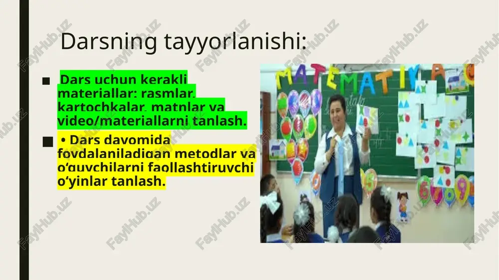 lgan ma’nosi va grammatik belgilari aniq izchillikda, bir-biri bilan ilmiy asoslangan bog’liqlikda o’rganiladi, shuningdek, otdan nutqda to’g’ri foydalanish va to’g’ri yozish malakasini shakllantirish maqsadida bajariladigan mashqlar asta murakkablashtira boriladi. til hodisasi sifatida otning xususiyatlari, uni o’rganish vazifalari, o’quvchilarning yosh xususiyatlarini hisobga olgan holda, har bir sinf uchun material hajmi, ularni o’rganish izchilligi belgilangan. image1.png image2.jpeg image3.jpeg image4.png image5.jpeg image6.jpeg image7.png image8.jpeg image9.png image10.png ate at /docprops/thumbnail.jpeg boshlang'ich sinflarda so'z turkimini o'rganishda kreativ metod va usullar,