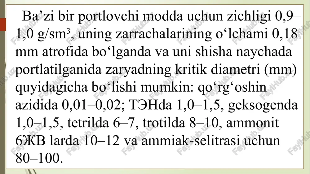 7-ma’ruza:detonatsiya turg‘unligi - Page 3
