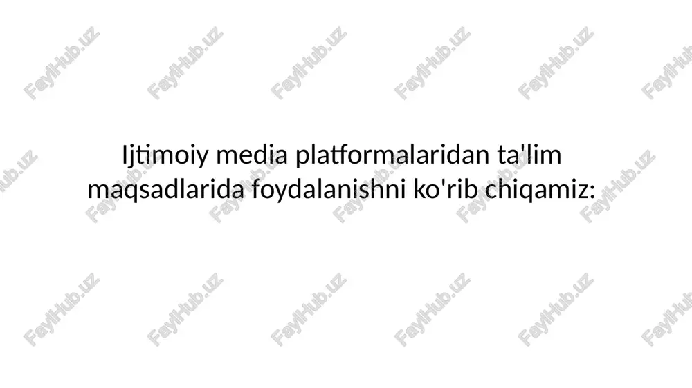 ijtimoiy mediaplatformalari - Page 3