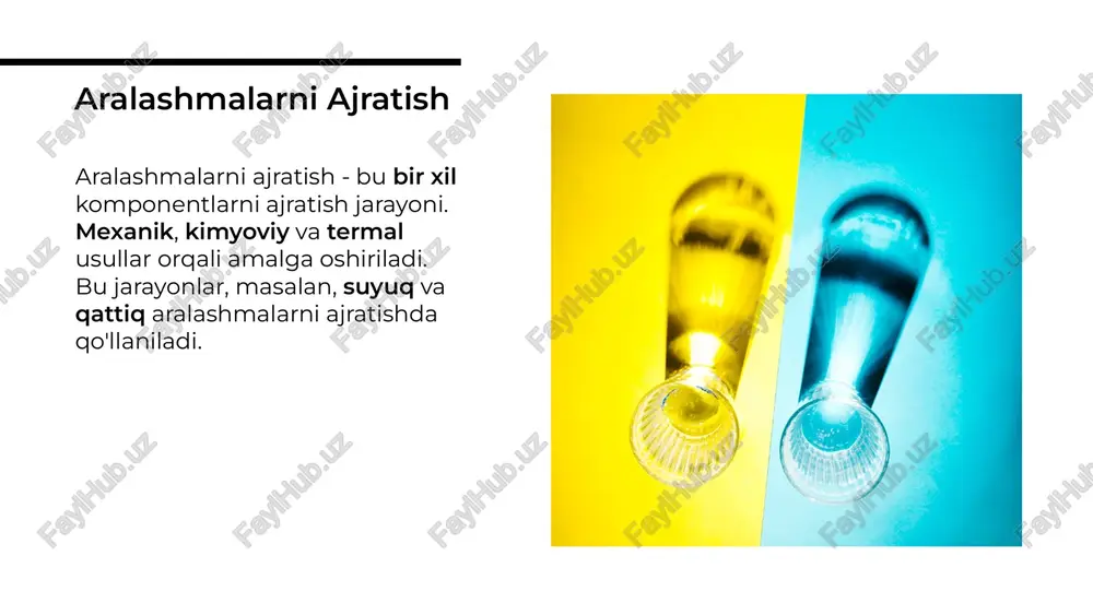 aralashmalarni ajratish va filtratsiya - Page 3