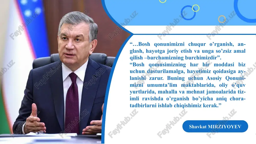 konstitutsiyaviy qoidaning amalga oshirilishi natijasida yuzaga keladi. huquqiy munosabatda nazarda tutilgan huquqiy majburiyatlar bajarilishi bilan bu munosabat tugaydi. muvaqqat saylov kampaniyasi davridagi munosabatlar muvaqqat konstitutsiyaviy-huquqiy munosabatlarga misol bo‘ladi. 9 konstitutsiyaviy-huquqiy munosabatlarning alohida turi moddiy va protsessual munosabatlardir. moddiy munosabatlarda huquq va burchlarning mazmuni o‘z ifodasini topadi. moddiy munosabat protsessual munosabatlar orqali esa huquqiy xatti-harakatlarni amalga oshirishning tartibi (taomili) namoyon bo‘ladi. protsessual munosabat vazifasi va maqsadiga ko‘ra, konstitutsiyaviy-huquqiy munosabatlar huquq o‘rnatuvchi va huquqni muhofaza etuvchi turlarga ajratiladi. huquqiy munosabat qatnashchilari ixtiyoriy amalga oshiradigan huquq va majburiyatlar tushuniladi. birinchi turida muayyan huquqdan foydalanish va majburiyatlarni o‘tash orqali konstitutsiyaviy-huquqiy normada aks ettirilgan qoidani hayotga tatbiq etadi. ikkinchi turida konstitutsiyaviy-huquqiy munosabatlarning subyektlari (ishtirokchilari) quyidagilardan iborat: konstitutsiyaviy - huquqiy munosabatlar ishtirokchilari (yuridik shaxslar va jismoniy shaxslar)ning huquqiy layoqati har xil bo‘ladi. ular konstitutsiyaviy-huquqiy normalar asosida alohida huquq va majburiyat egalari bo‘ladilar. davlat organlari va jamoat tashkilotlari huquqiy munosabatlarning ishtirokchilari sifatida har xil huquqiy layoqatga ega …