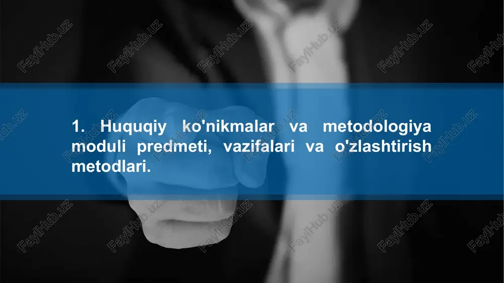 ar quyidagilar: 1. ish beruvchilar va xodimlar o'rtasidagi munosabatlar. ya’ni, ijtimoiy maqomi (statusi) teng bo'lmagan shaxslar o'rtasidagi aloqalar. 2. xodimlarning o'zaro munosabatlari. odatda, bunday munosabatlar xodimlar jamoaviy ishlarga jalb etilganda namoyon bo'ladi. 3. xodimlar va ular faoliyat olib boradigan korxona, kompaniya mijozlari o'rtasidagi munosabatlar. shaxslararo munosabatlar boshqa doiradagi shaxslar o'rtasida ham mavjuddir. masalan, ikki talaba o'rtasida yoki o'qituvchi va talabalar o'rtasida. huquqiy ko'nikmalar modulidagi mavzularni puxta o'zlashtirish jarayonida quyidagi sxemada aks etgan natijalarga erishish mumkin bo'ladi. karyerani muvaffaqiyatli boshlash ishga kirishda suhbatdan muvaffaqiyatli o‘tish ish beruvchilarning bo‘lajak xodimlaridan kutadigan ijtimoiy talablarini qondirish bozor iqtisodiyoti talablariga shaxslararo munosabatlar nuqtayi nazaridan javob berish 3. “soft skills" va “hard skills" (qattiq ko'nikmalar)ning o'zaro to'ldiruvchi va farqli jihatlari. "soft" ingliz tilidan tarjima qilinganda "yumshoq” degan ma'noni anglatadi. “hard skills” tushunchasi ham mavjud bo'lib, "hard” ingliz tilida ”qattiq” ma'nosini beradi. majoziy talqinda tushuntirilsa, kompyuterning ishlashi uchun asosan ikkita komponent zarur. ingliz tilida bular "hardware", ya'ni …