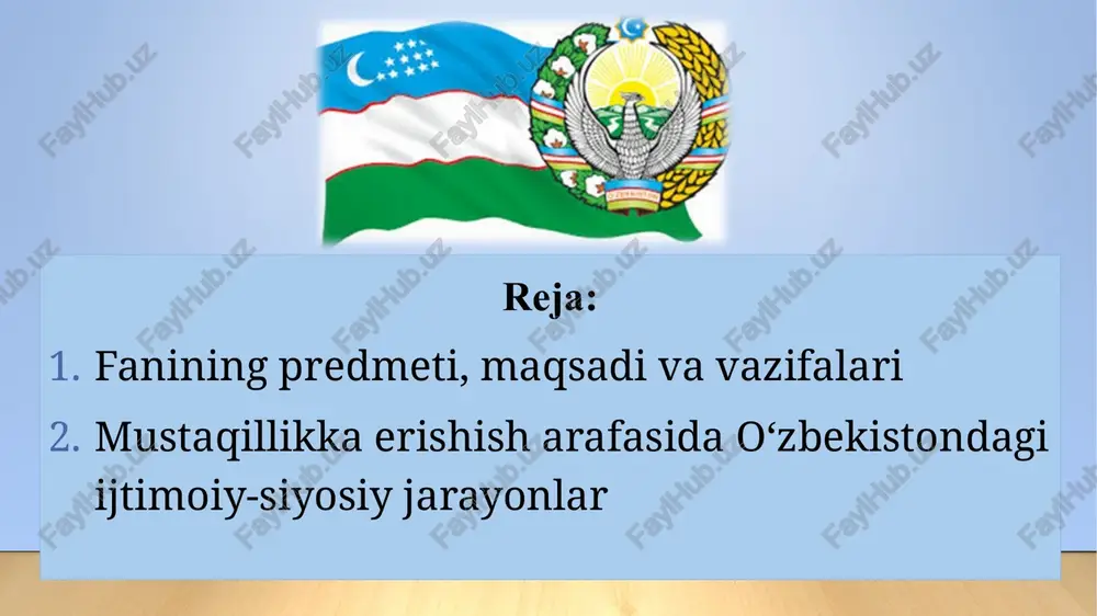 s edi. xususan, 1988 yilda ishlab chiqarishning umumiy hajmida atigi 10% mahsulot oliy sifat kategoriyasi talabiga javob bergan (sssr bo'yicha esa bu ko'rsatkich 15%ni tashkil qilgan). meva-sabzavot etishtirish, qayta ishlash va saqlash sohasidagi muammolar keskin tus olganligini alohida qayd etish lozim. omborxona va sovitish xonalarining, meva va sabzavotlarni qayta ishlash tsexlarining etarli emasligi, mavjudlarining esa talabga javob bermasligi oqibatida dalalarda etishtirilgan hosilning chorak qismi iste'molchilar dasturxoniga etib bormas edi. dalalardan aholiga mahsulot etib borgunga qadar 30 – 50% nobud bo'lishi qayd etilgan. o'zbekistonning ayrim viloyatlarida ahvol bundan ham og'ir edi. masalan, samarqand viloyatida hammasi bo'lib, tegishli me'yorning atigi 56 %ini qoplaydigan omborxonalar mavjudligi va ularda yiliga qariyb 40 ming tonna mahsulot ibtidoiy usullarda saqlanishi aniqlangan. meva-sabzavotlarning narxining ko'tarilishi. agar 60-yillar boshida o'zbe­kis­ton iq­ti­so­diy ko'rsatkichlar yuza­si­dan sssrda 9-o'rinda turgan bo'lsa, 1991 yilga kelib 15 ta res­pub­li­ka ora­sida 12-o'rin­ni egalladi. aho­lining tur­mush da­rajasi bo'yicha 14-o'rinda edi. o'z­be­kis­ton­da jon boshiga sarf­la­na­digan mablag' ittifoq­dan …
