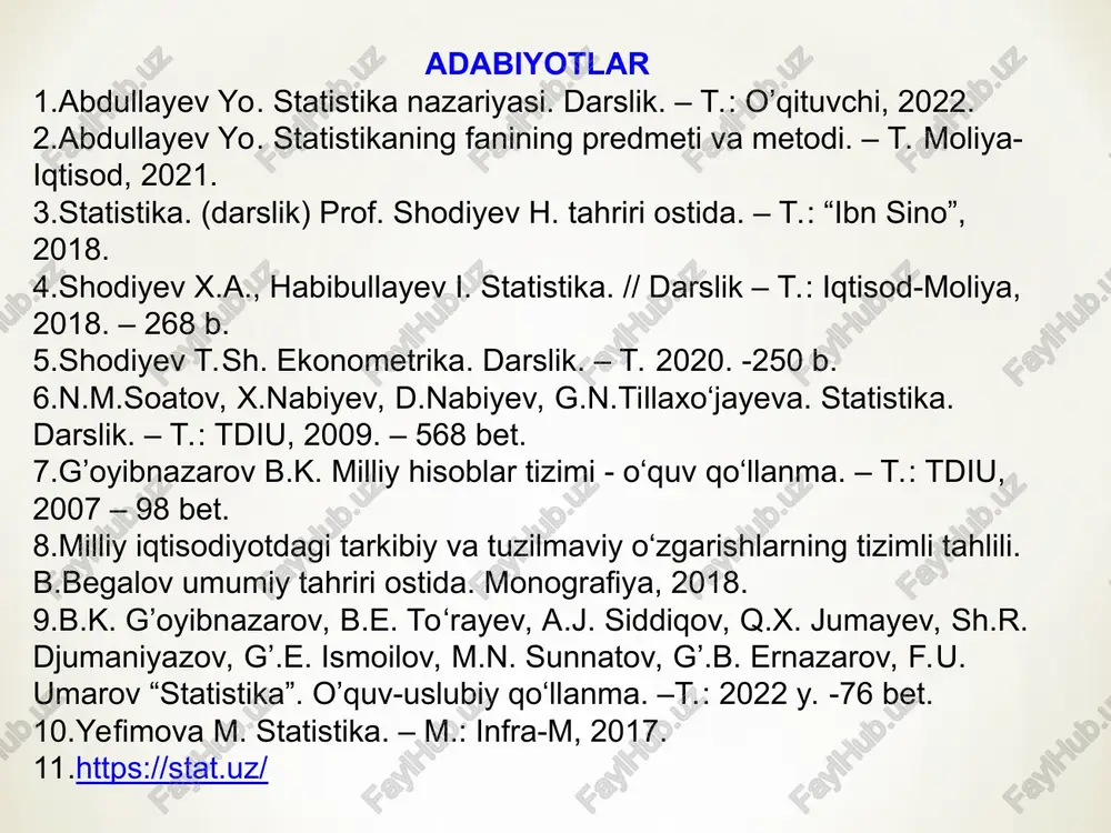 i mht-1993 tasdiqlandi 5 * 2 7 bosqich 1993 yildan - 2008 yilgacha bo'lgan davr: mhtning to'lov balansi va davlat moliyasi statistikasi bilan o'zaro bog'liqliklari aniqlab olindi, mhtning bir nechta bo'lim va boblari yangilandi, operatsiyalar va ularni hisobga olish qoidalari, yalpi ishlab chiqarish, kapital iste'moli va zahiralari, bozor va nobozor ishlab chiqarishning nisbatlari ko'rsatkichlarini hisoblash metodologiyasi ishlab chiqildi o'zbekiston respublikasi uchun ahamiyatli davr: 5 * 2 7 bosqich 2008 yildan - 2020 yilgacha bo'lgan davr: asosiy e'tibor iqtisodiyot va uning tarkibiy qismlari o'rtasidagi munosabatlarni chuqur tahlil qilish, moliyaviy operatsiyalarni hisobga olish usullarini takomillashtirishga qaratildi hamda statistika komissiyasi tomonidan mhtning andozasi mht-2008 tasdiqlandi 6 * 2 7 bosqich 2020 yildan xozirgi kungacha bo'lgan davr: asosiy e'tibor hisob va hisobot tizimini halqaro amaliyotda qabul qilingan andozaga o'tkazish, mahalliy sharoitlarga uyg'unlashgan tizimni ishlab chiqish, mamlakat makroiqtisodiy ko'rsatkichlarini xalqaro taqqoslash hamda ularni tahlil qilish eng ustuvor vazifalarga aylangani bilan belgilanadi. 7 * 2 8 …