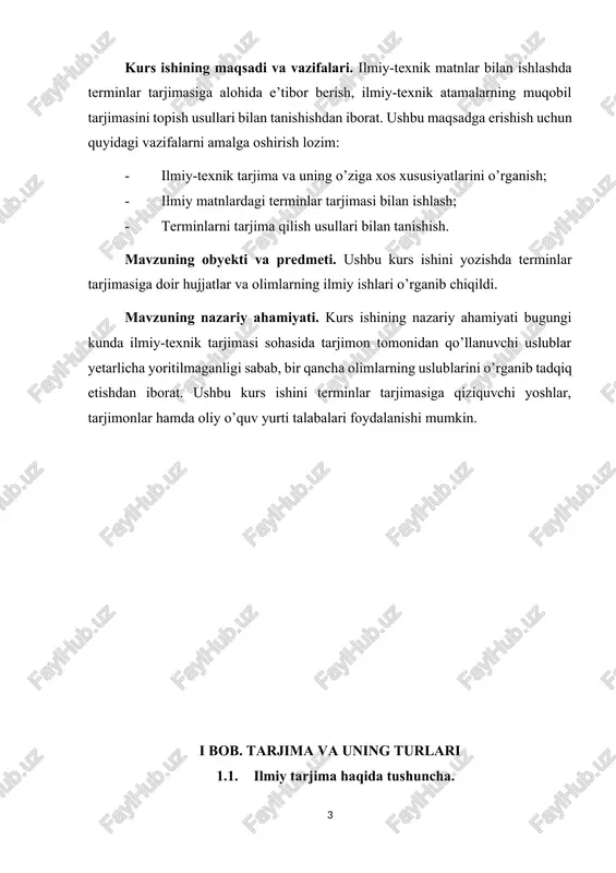 ar tarjima qilinishi kerak bo'lgan tildir. tarjima – forscha “tarzabon” (chiroyli soʻzlovchi, notiq, tili burro kishi) soʻzidan arabiylashib, arab tiliga “tarjumon” shaklida qabul qilingan. oʻzbek adiblari bunday tushunchani “chevurish”, “oʻtkazish”, “qaytarish”, “ag‘darish”, “oʻgirish” singari atamalar bilan ifoda etganlar. koʻp yillar davomida “tarjima” sharh, tafsir, bayon qilish, tushuntirish maʼnolarida ham qoʻllanib kelingan. faqat xx asrda bu soʻz badiiy ijodning bir turini ifodalash maʼnosini kasb etdi va ilmiy filologik terminga aylandi. oʻzbek tilining izohli lug‘atida berilgan ta’rifga koʻra tarjima - bir tildan ikkinchi bir tilga ag‘darish, oʻgirish, izohlash, sharhlash. bir tildagi matnni boshqa tilda qayta yaratishdan iborat adabiy ijod turi hisoblanadi. globallashuv davrida tarjimaning oʻrni beqiyos. tarjima turli mamlakatlar, madaniyatlar, dinlar va siyosiy qarashlar vakillari “muzokara”larida tengi yoʻq vositachidir. biznes muzokaralari, konferensiyalar va simpoziumlarda, turli darajadagi uchrashuvlar tarjimon va tarjimasiz samarali oʻtishini tasavvur qilish mushkul. tarjimaning boshqa turlaridan farqli oʻlaroq ilmiy-texnik tarjima ushbu faoliyatning eng qiyin turlaridan biri hisoblanadi. turli badiiy matnlarni …