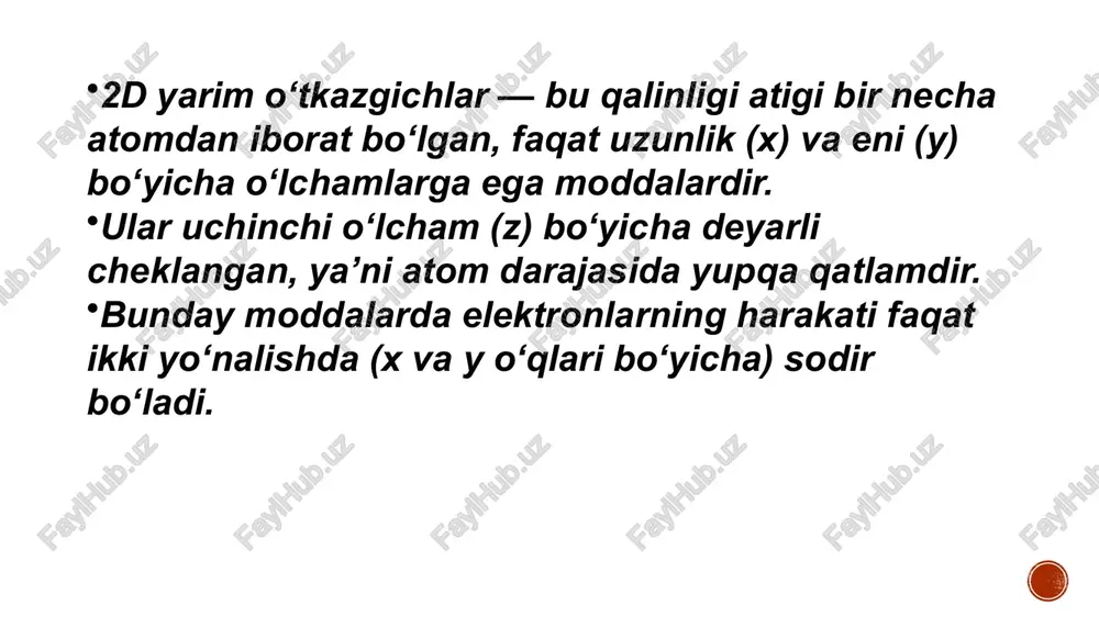 ikkio’lchovchi(2d)yarimo’tkazgichlar - Page 3