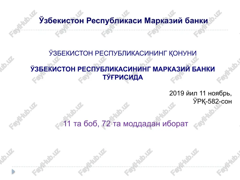 italga aylantirish banklarning ixtiyorida bo'lgan mablag'larning deyarli 80 foizidan ortiq qismi chetdan jalb qilingan pul mablag'lari hisoblanadi. bu banklarning asosiy faoliyati boshqa shaxslarning mablag'lari hisobiga amalga oshirilishini anglatishi bilan birga, yuqori darajada riskka bog'liqligini keltirib chiqaradi. 1. vaqtincha bo'sh turgan bo'sh pul mablag'larini yig'ish va ularni kapitalga aylantirish depozit mablag'lari, jismoniy va yuridik shaxslarning omonat va depozit qo'yilmalaridan iborat. nodepozit mablag'lar – bank kredit sifatida yoki o'z qimmatli qog'ozlarini sotish evaziga qabul qiladigan mablag'lardir. jalb qilingan mablag'lar depozit va depozit sertifikatlari mablag'lari qoldig'i mlrd. co'm sana jami muddatlari bo'yicha talab qilib olinguncha 1 kundan 30 kungacha 30 kundan 180 kungacha 180 kundan 365 kungacha 1 yildan yuqori 01.03.2021 y. 113 114 44 622 4 088 16 651 13 478 34 276 01.03.2022 y. 148 350 54 805 5 068 18 605 21 385 48 486 bozor iqtisodiyoti sharoitida ishlab chiqarish va mehnat taqsimotining chuqurlashuvi mulkiy shaklidan qa'tiy nazar barcha xo'jalik …