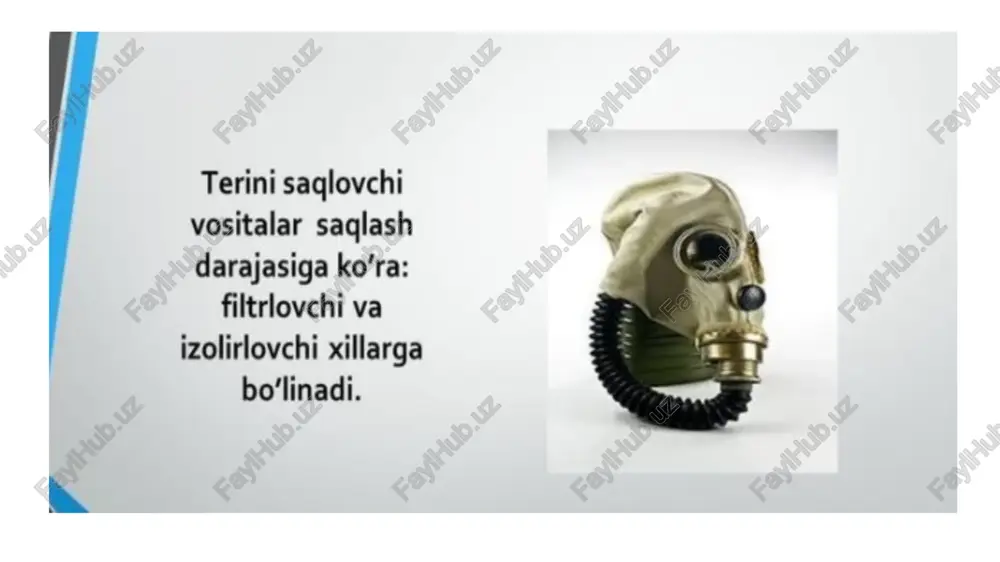 shaxsiy himoya vositalarining turlari - Page 3