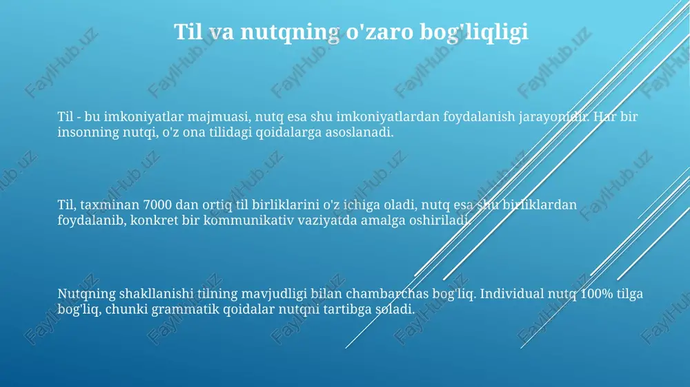 tilning tarkibi. lison va nutq - Page 3