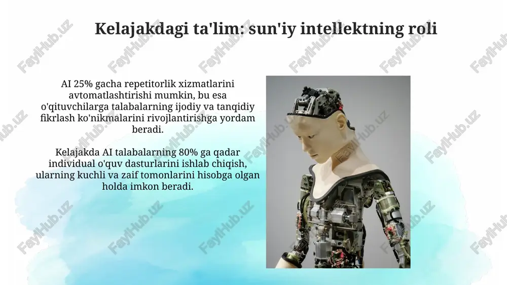 sun'iy intellektning ta'im sohasiga ta'siri - Page 3