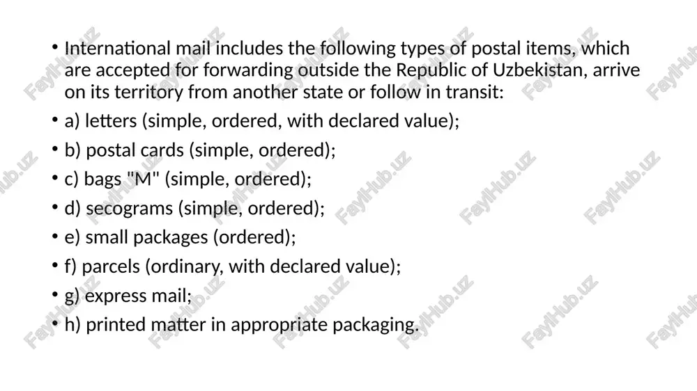 international mail and money transfers - Page 3