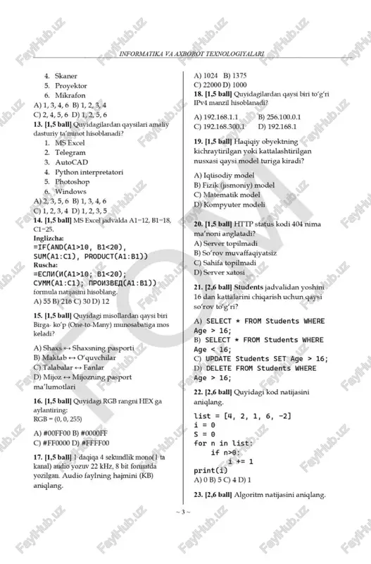 test topshiriqlari kitobi - Page 3