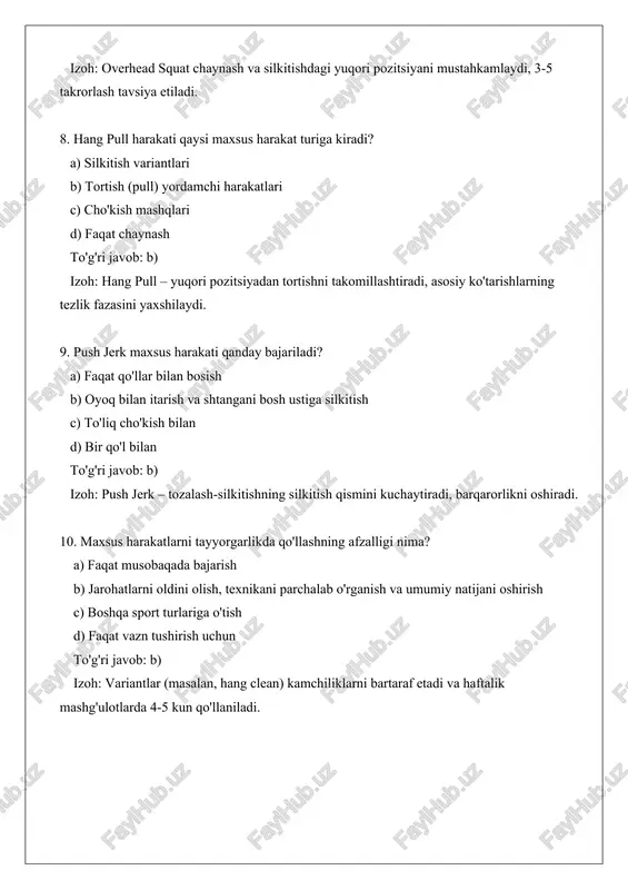 og'ir atletika yo'nalishida maxsus harakatlar - Page 3