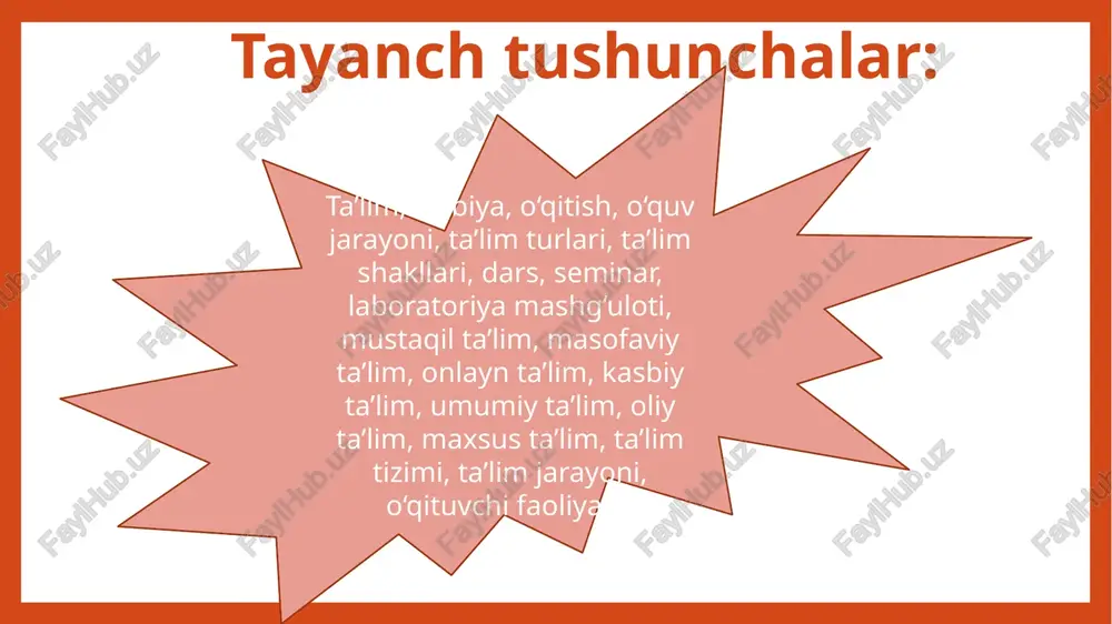 unar kollejlari va texnikumlar faoliyat yuritadi. ushbu bosqichda o‘quvchilar tanlagan sohalari bo‘yicha chuqur bilim va ko‘nikmalarni egallaydilar. amaliy mashg‘ulotlar o‘quvchilarning mustaqil ishlash malakasini oshiradi. bu bosqichda o‘qituvchi nazorat qiluvchi emas, balki yo‘l-yo‘riq ko‘rsatuvchi sifatida harakat qiladi. o‘rta maxsus ta’lim bitiruvchilari ishlab chiqarish jarayonlarida faol ishtirok etish imkoniga ega bo‘ladilar. shu sababli bu bosqich mehnat bozorining ehtiyojlariga mos kadrlarni tayyorlashda muhimdir. umumiy o‘rta ta’lim ta’lim tizimining poydevori bo‘lib, o‘quvchilarning dastlabki bilimlarini shakllantirishda muhim ahamiyat kasb etadi. ushbu bosqichda o‘quvchilar asosiy fanlardan zarur bilimlarni oladilar. ular o‘qish, yozish, hisoblash kabi asosiy ko‘nikmalarga ega bo‘ladilar. maktab darslari orqali o‘quvchilarda dunyoqarash, tafakkur va muloqot madaniyati shakllanadi. umumiy o‘rta ta’lim nafaqat bilim berish, balki tarbiyaviy maqsadlarni ham o‘z ichiga oladi. har bir fan orqali o‘quvchi hayotiy muammolarni hal qilishni o‘rganadi. maktab bosqichida o‘qituvchi va o‘quvchi o‘rtasidagi muloqot shaxsiy rivojlanishga ta’sir qiladi. davlat ta’lim standarti bu bosqichda o‘quv dasturlarining yagona tizimini belgilaydi. oliy ta’lim insonni professional …