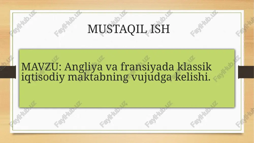 lash tarafdori sifatida ishchilarga fizik jihatdan minimum haq to`lash va shu bilan birga yangi sinfning boyishiga yordam berishni qo`lladi. u mehnatning kapital tomonidan ekspluatatsiyasini yoqlab chiqdi. xuddi shuningdek, angliyaning mustamlakachilik siyosatini ham qonuniy deb hisobladi. v.petti kapitalga soliq solishga qarshi edi, chunki bu ishlab chiqarishni cheklashi mumkin edi. shu bilan birga u mehnatkashlarning daromadlaridan soliq olish tarafdori edi. u iqtisodiy muammolarga bag`ishlangan "soliqlar va yig`imlar to`g`risida risola" (1662y.), "so`z donishmandlarga" (1665y.), "irlandiyaning siyosiy anatomiyasi" (1672y.), "siyosiy arifmetika" (1683y.) va boshqa shu kabi asarlarni yozdi. v.pettining dastlabki asarlarida merkantilistlarning ta'siri ancha kuchli bo`lgan, ammo keyingi "pul to`g`risida bir necha ogiz so`z" (1682y.) kitobida u merkantilizmdan butunlay voz kechdi. boshida u faol (aktiv) savdo siyosatini, davlatning iqtisodiyotga aralashuvini qo`lladi, ammo bu ishlab chiqarishni rivojlantirishga yordam berishi kerak, degan fikrda bo`lgan. v.petti xvii asrdagi eng taniqli shaxslar qatoridan o`rin oladi (mak-kulloxning 1845 yilda bergan bahosi). u iqtisodiyotni o`rganishda yangi usulni qo`lladi, ko`rinib turgan …