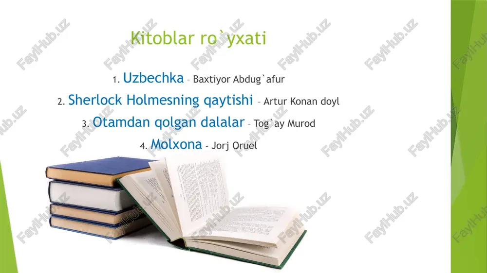 machi” degan ayblov qo’yish, ularni qatl qilish, nohaq qamab yuborish, surgun qilish va shu kabi holatlar ushbu kitobda aks ettirilgan asarda 3 avlod vakillari: jaloliddin ketmon,uning o’gli aqrab va uning farzandi dehqonqullar orqali o’zbek xalqi hayotining fojeali qirralari yoritib berilgan. muallif o’sha paytdagi xalqning dunyo qarashini, fikrlashini, hayot tarzini “dehqonqul” obrazida ifoda etadi. dehqonqul paxta quchuqlab tug’uladi, paxta quchoqlab ulg’ayadi, paxta quchoqlab umrini o’tkazadi. shuncha qilgan fidokorona xizmatlari evaziga 8 yil qamoq jazosi bilan “mukofotlanadi”. tog’ay murod taxallusi-”tog’ay murod”. asl ism-sharif mengnorov tog’aymurod. 1948-yil surxandaryo viloyati, oltinsoy tumani, xo’jasoat qishlog’ida tug’ilgan. 2003-yil toshkentda vafot etgan. o’zbek xalqiga qo’yilgan haykal bu asar bizning fojeali tariximiz! bu asar o’zbek xalqining qandayin sodda, qandayin diyonatliy, qandayin halolligini aks ettiruvchi asar! bu asar o’sha paytlarda xalqimiz qandayin azobli hayot kechirganini ifodalovchi asar! bu asar ayni paytdagi hayotimizga shukur keltirishimiz kerakligini isbotlovchi asar! bu asar “men o’zbekman” deguvchi har qanday inson o’qishi shart bo’lgan asar! …