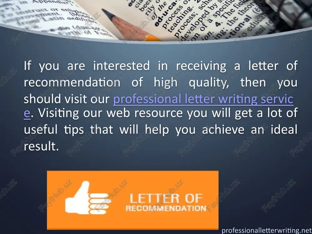 professional letter writing service - Page 3
