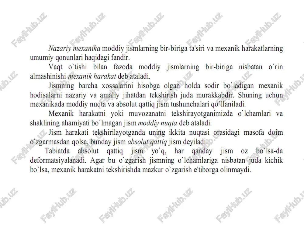 mexanik harakat - Page 3