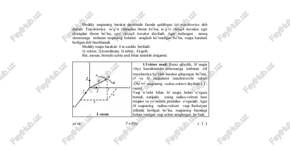 moddiy nuqta kinematikasi - Page 3