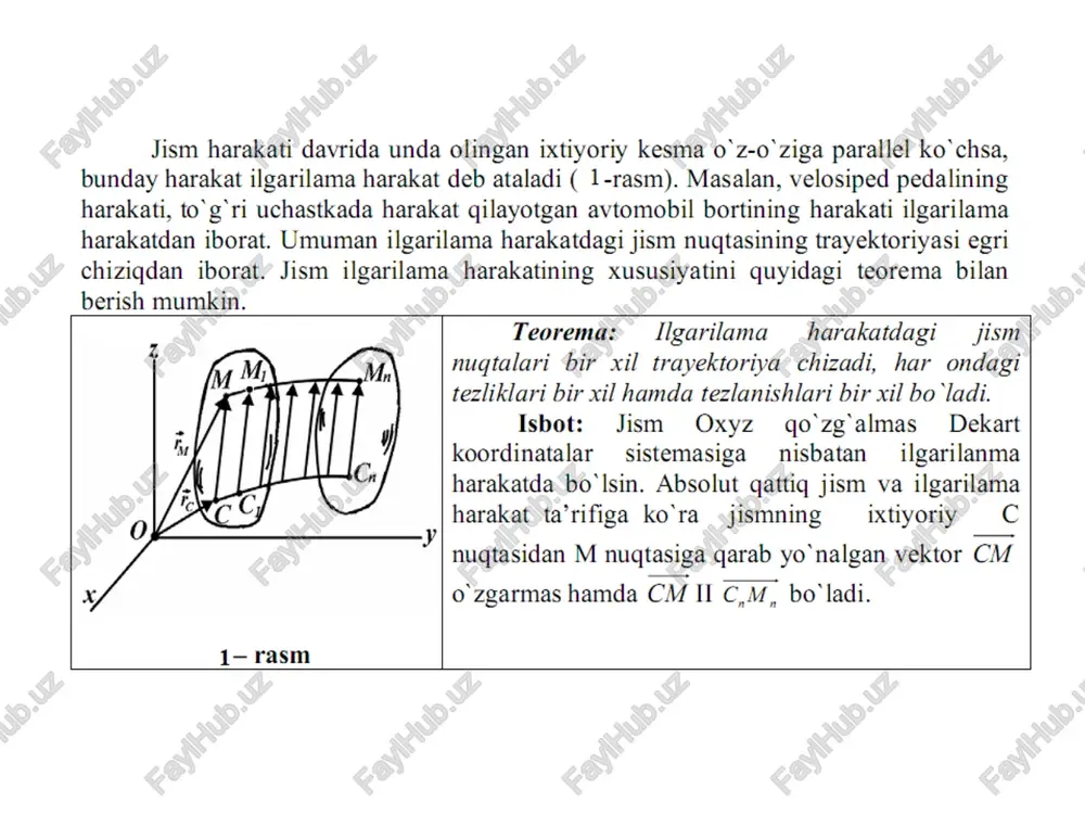 qattiq jismning eng sodda harakatlari - Page 3