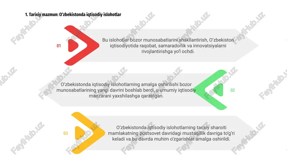 o‘zbekistonda iqtisodiy islohotlar - Page 3